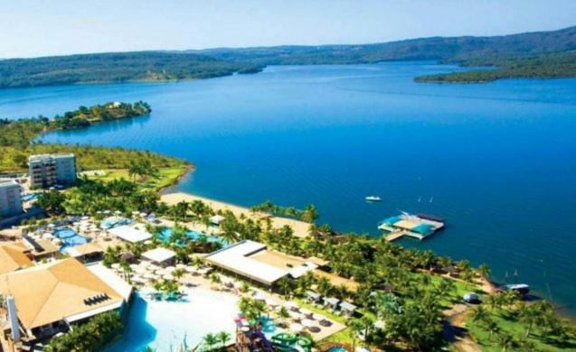 Resort Marina Flat & Nautica Caldas Novas Exterior foto